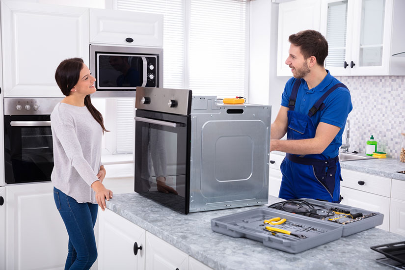 Appliance installation services